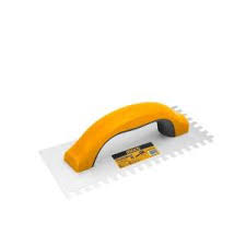 Llana con Mango de Plástico Dentada 230 x 100 mm Ingco