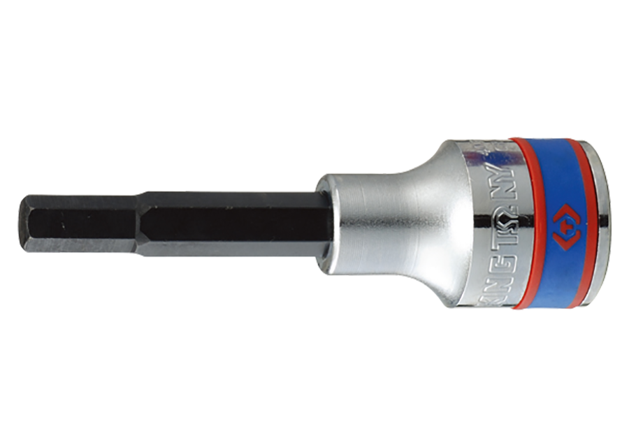 Socket Largo con Punta Allen 1/2" x 6 mm (403506) King Tony