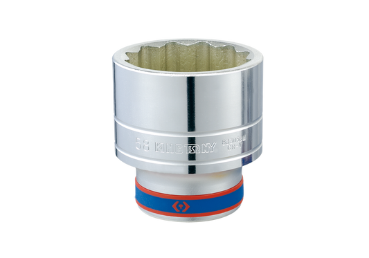 Socket Corto 1" x 41 mm 12 Puntas King Tony