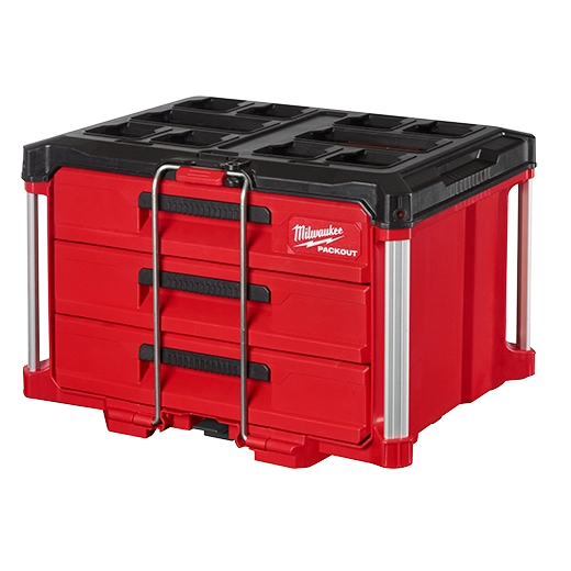 Packout 3 Gavetas Tool Box Milwaukee