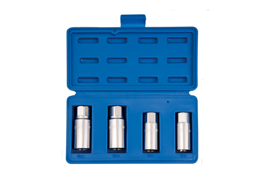 Juego de Socket 1/2" Extractor de Espárragos 4 Piezas
