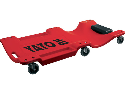 Camilla Mecánico Plástico Roja 40"