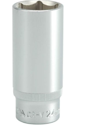 Socket Largo 1/2" x 24 mm 6 Puntas