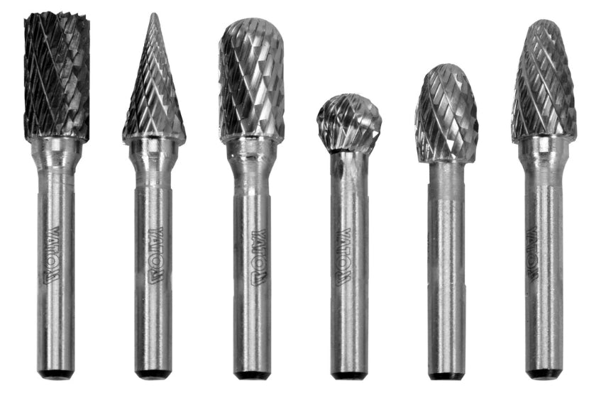 Juego de Limas Rotativas 6 Piezas Yato