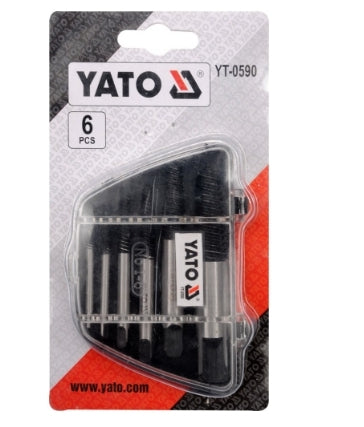 Extractor de Tornillo 1/8" - 1" Juego de 6 Piezas Yato
