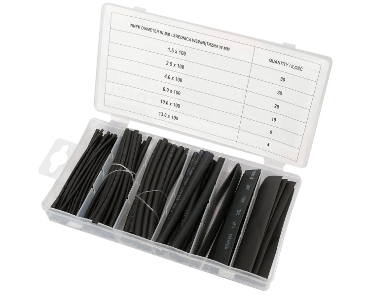 Termoencogibles 1.3 - 13 mm x 100 mm 100 Piezas Yato