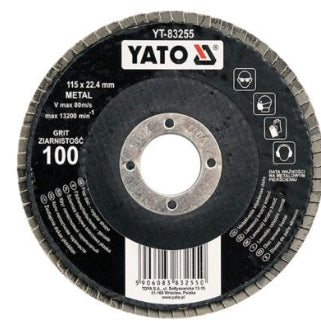 Disco Desbaste Laminado 4-1/2" Grano 120 Yato