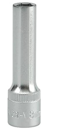 Socket Largo 3/8" x 8 mm 6 Puntas Yato