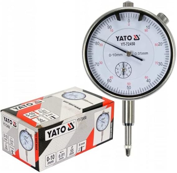 Reloj Indicador 8" - 0-10 MM Yato