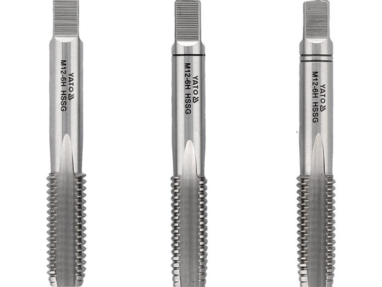 Macho 3 Piezas 12 x 1.75 mm Yato