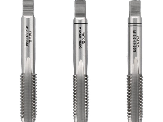 Macho 3 Piezas 12 x 1.75 mm Yato