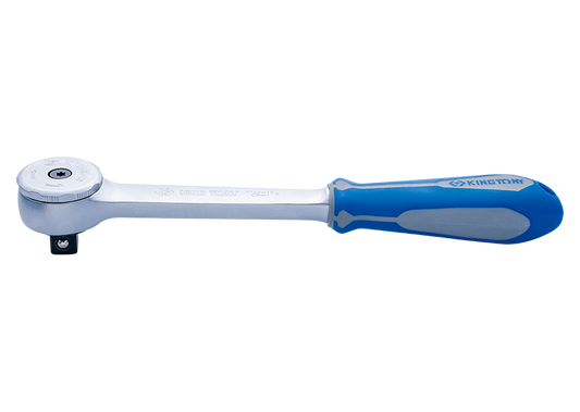 Ratchet con Redonda Mango Goma Desenganche Rápido 1/2" x 10" King Tony