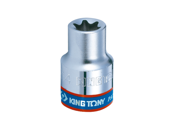 Socket Corto Torx H 3/8" E11 King Tony