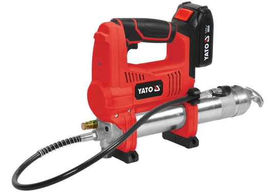 Engrasadora de 18 V 9000 PSI con Batería y Cargador Yato