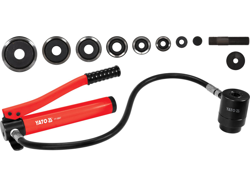 Perforadora Hidráulica de Precisión para Paneles Eléctricos 22-60 MM