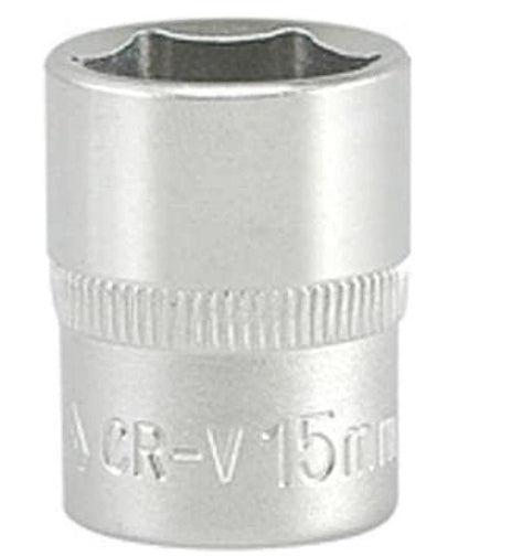 Socket Corto 3/8" x 15 mm 6 Puntas Yato