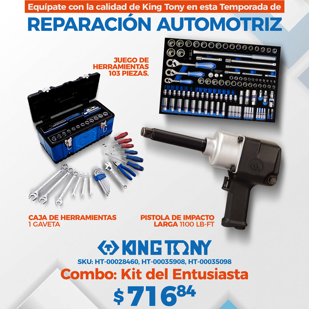Combo Kit Entusiaste King Tony
