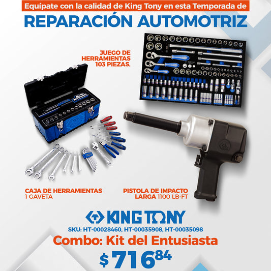 Combo Kit Entusiaste King Tony