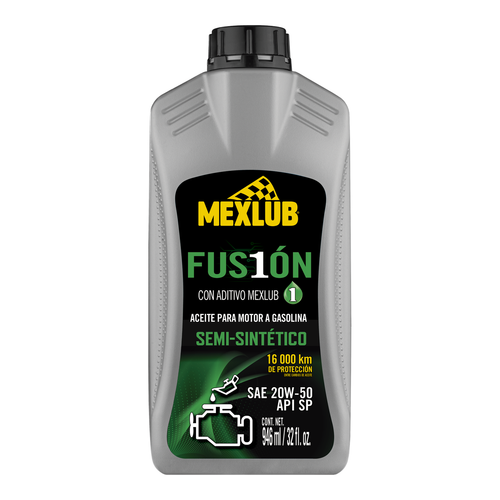 Aceite de Motor Semisintético SAE 20W-50 1 Qt 946 ML API SP