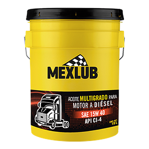 Aceite de Motor Diesel SAE 15W-40 1 Qt API CI-4