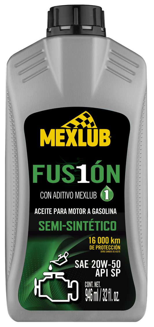 MEXLUB Fusión Semi-Sintético SAE 20W-50 API SP