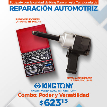 Combo Poder y Versatilidad King Tony