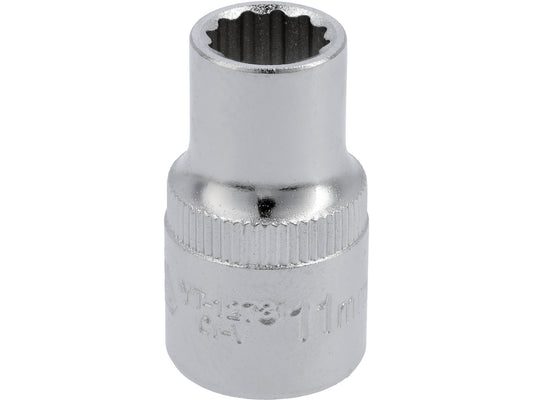 Socket Corto 1/2" x 11 mm 12 Puntas Yato YT-1273 - foto oficial fabricante