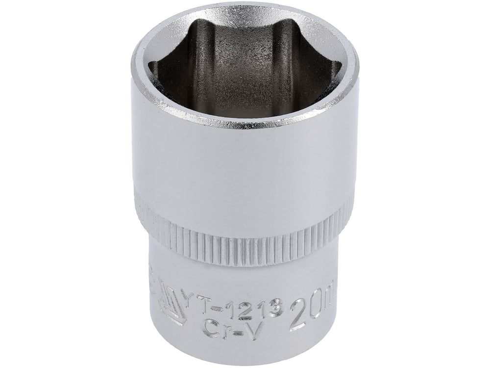 Socket Corto 1/2" x 20 mm 6 Puntas Yato YT-1213 - foto oficial fabricante