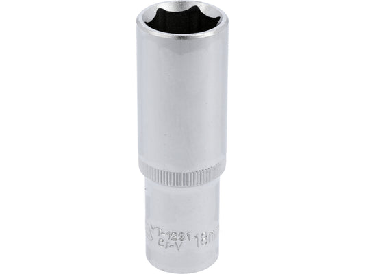 Socket Largo 1/2" x 18 mm 6 Puntas Yato YT-1231 - foto oficial fabricante