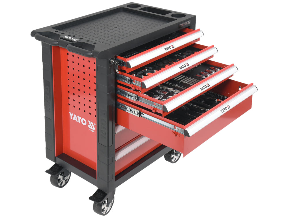 Caja de Herramientas 6 Gavetas 177 Piezas Yato YT-55300 - foto oficial fabricante