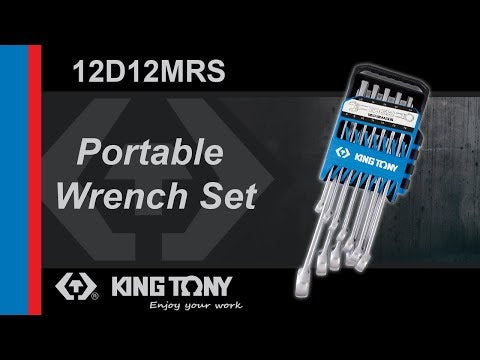 Juego de Llave Combinada 8-22 mm 12 Piezas Ratchet King Tony