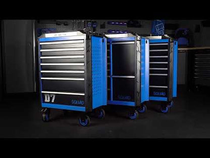 Caja de Herramientas Grande 7 Gaveta con Rueda Serie Squad King Tony