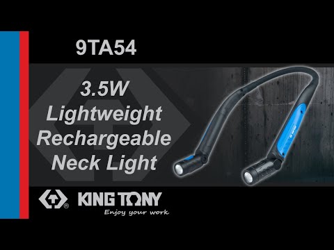 Lámpara de Cuello Recargable 320 Lumen King Tony