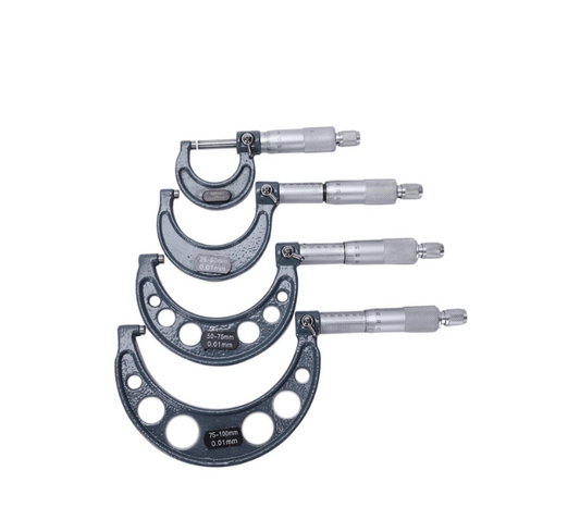 Juego de Micrómetro Exterior 0-75 mm 3 Piezas (1960075)