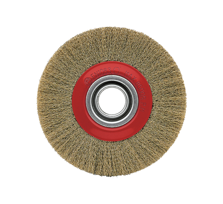 Cepillo Circular Latonado 4" Fecin