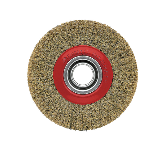 Cepillo Circular Latonado 5" Fecin