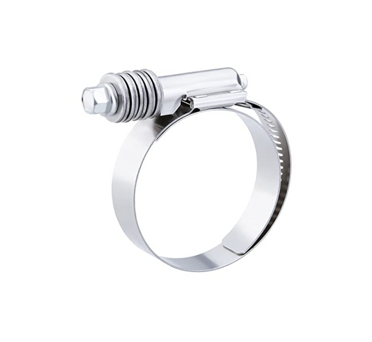 Abrazadera Heavy Duty Inoxidable Tamaño Banda 3/4" Apertura 3.00" a 3.31" - 75.2 a 84.1 mm