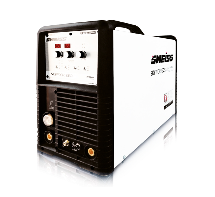 Máquina para Soldar 250 AMP Multiproceso Skyworks 2550 95-270V 1PH + Antorcha MIG 450 Sweiss