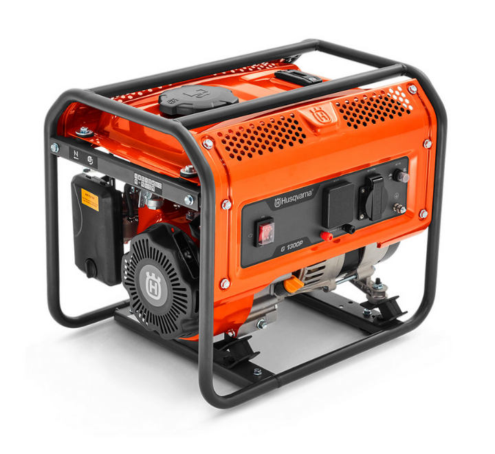 Generador Monofásico G1300P 2.4 HP 1.5 KW a 3000 RPM (50 Hz) Husqvarna