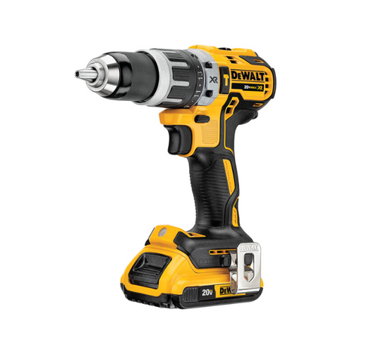 Taladro/Drill Percutor Compacto 20V XR 2 AH + Lámpara DCL440 DeWalt