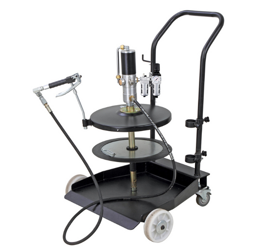 Engrasadora para Balde 20 kg (35 Libras) con Carrito Prolube