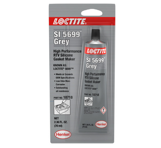 Silicona Gris RTV Blister 2.36 Oz 70 ml Loctite
