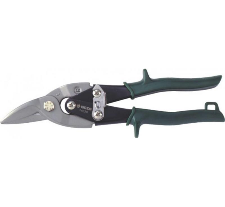 Tijera Aviación Corte Recto y Derecha Verde 10" (74020) King Tony