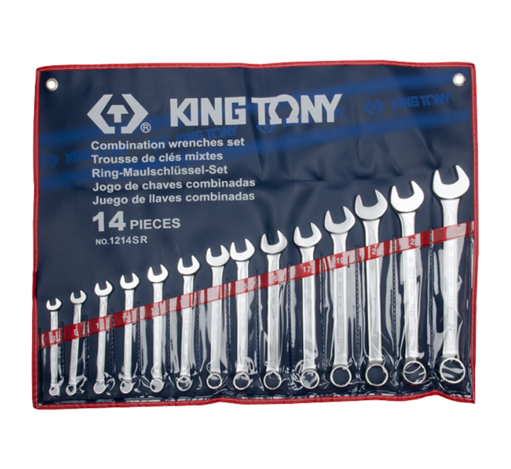Juego de Llave Combinada 14 Piezas 5/16" - 1-1/4" King Tony
