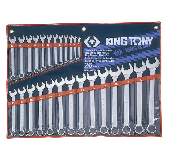 Juego de Llave Combinada 26 Piezas 6-32 mm King Tony