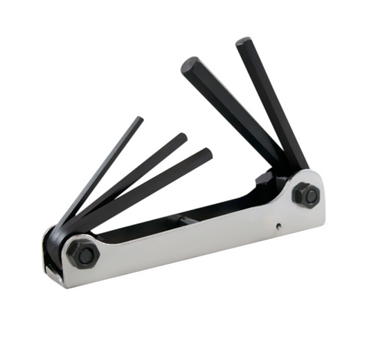 Juego de Llave L 5 Piezas Hex Larga Articulada 4-10 mm Irwin