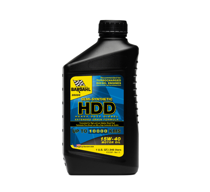 Aceite de Motor Semisintético SAE 15W-40 1 Qt API CK-4 Bardahl