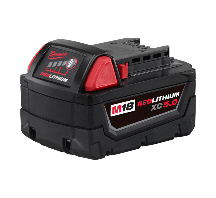M18 Batería Redlithium Capacidad Extendida 5.0 AMP Milwaukee