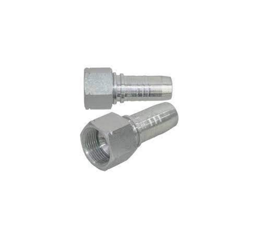 Conexión Hidráulica JIC 37° Hembra Giratoria 1/2" para Manguera 3/8"