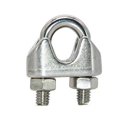 Grapa Aprieta Cable Galvanizado 5/16" (8M) Angelito